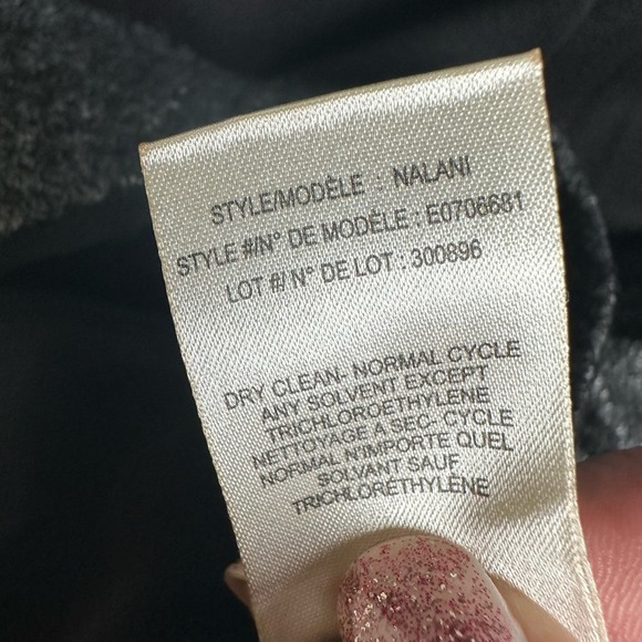 Theory Dress Womens 4 Black Gray Wool Blend Nalani Long Sleeve Stretch Retro - Picture 10 of 13